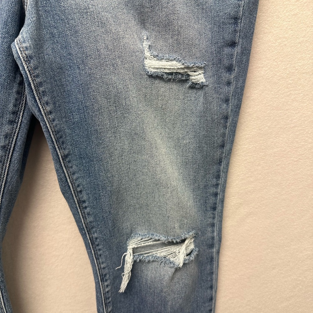 Studio Blue Straight Leg Distressed Jeans - Picture 5 of 14